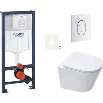 GROHE Závěsný wc set do lehkých stěn / předstěnová montáž SAT Infinitio SIKOGRSIN10ASH0