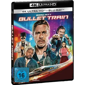 Blu-ray film Bullet Train - 4K Ultra HD Blu-ray + Blu-ray 2BD