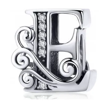 Přívěsek Charms Písmeno E Přívěsek Písmeno E stříbro 925