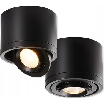 Bodové kulatý svítidlo Musubi černé