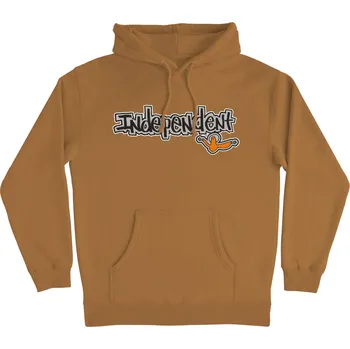 Pánská mikina INDEPENDENT mikina - Gonz Bar P/O Hooded Heavyweight Saddle (153366) velikost: XL
