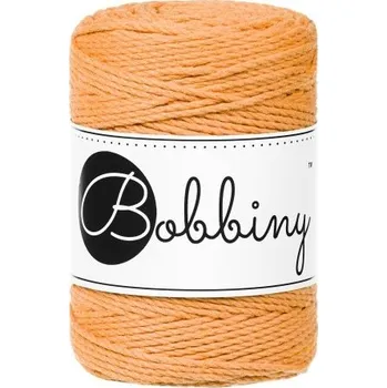 Příze Bobbiny bavlněná šňůra na macramé 3ply BABY Orange
