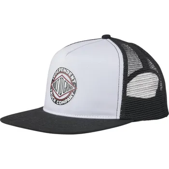 Módní doplněk INDEPENDENT kšiltovka - BTG Summit Printed Mesh Trucker Unstructured White/Black (147740)