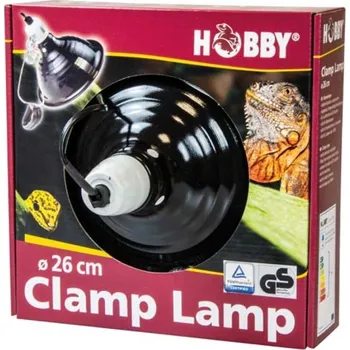 Osvětlení do terária Hobby svítidlo s hliníkovým stínítkem 26cm