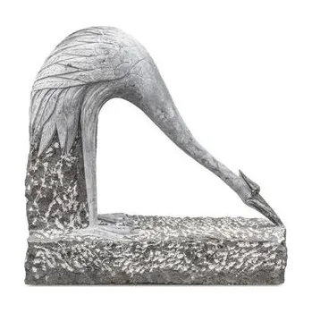 Zahradní dekorace Kamenná volavka A 90 cm