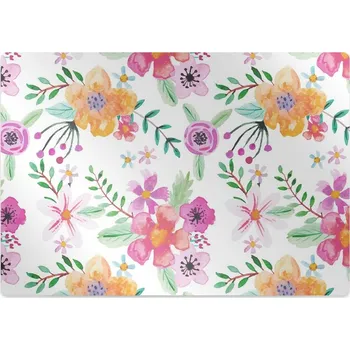 Podložka pod nábytek Podložka pod kolečkovou židli kresba květiny