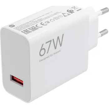 Xiaomi Originální nabíječka USB A Qc3.0 3A 67W Mdy-12-Eh White Bulk