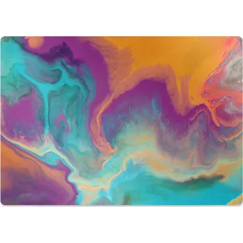 Podložka pod nábytek Ochranná podložka pod židli barevné vzory