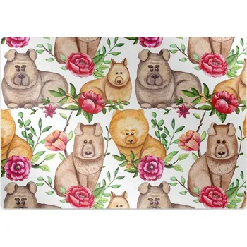 Podložka pod nábytek Podložka pod kancelářskou židli Čau-čau psy