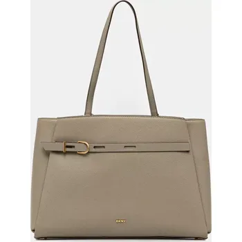 Kabelka Kožená kabelka Dkny R44AAI67 béžová 12X, vel. ONE SIZE
