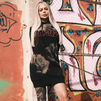 Dámská mikina Dámská mikina Yakuza Love The End Sweat 25106 black velikost: L