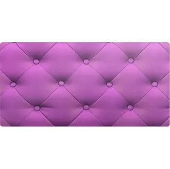 Obraz Elegantní dekorativní podložka na psací stůl s prošívaným vzorem čalounění 90 x 45 cm