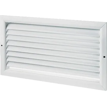 Větrací mřížka Dalap WDP 450 x 100 mm bílá