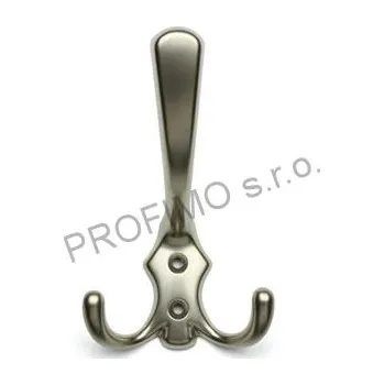 Věšák Věšák-Lugo satin nikl+šroubky (Věšák-Lugo satin nikl+šroubky)