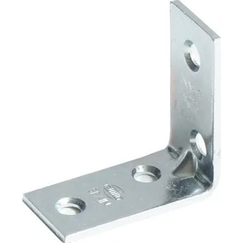 Úhloměr Úhelník stavební Tesařský úhelník ocelový pozinkovaný 40x40x2mm