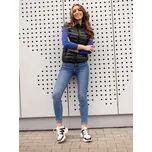 Černá dámská prošívaná vesta Bolf B2705A - XL