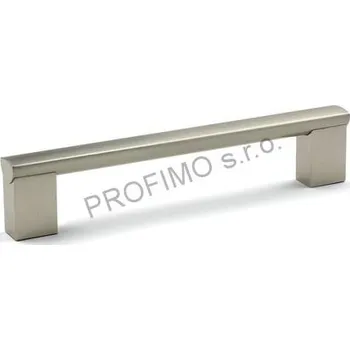 Nábytkové kování Úchytka Porta br.nikl roz.736 (Úchytka Porta 736 br.nikl+šroubky)