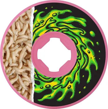 Kolečko na skateboard SLIME BALLS kolečka - 54mm Tear Away Maggots Neon Pink Hardline 97a Wheels (156227) vel
