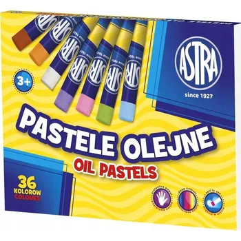 Pastelka Pastelky Astra, umělecké pastely, barevné školní pastely, 36 ks
