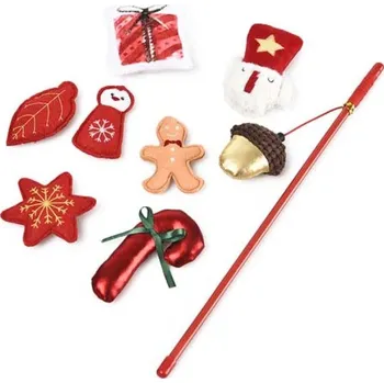 Kosmetická sada Duvo+ Vánoční dárková sada pro kočky 40x6cm