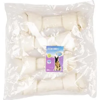 Pamlsek pro psa Duvo+ CLEAN BONES! Vázané buvolí kosti bílé 27cm/4ks