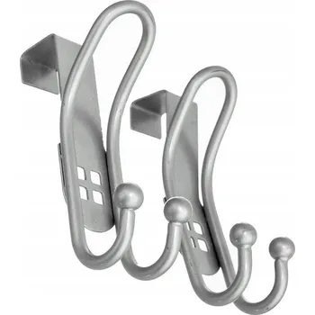 Věšák Háček bez vrtání Orion šedý