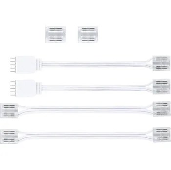 LED osvětlení 71057 MaxLED Paulmann Home spojovací články (pružné) bílá, transparentní