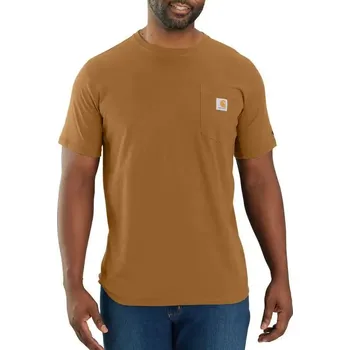 CARHARTT Force Pocket S/S t-shirt brown vel. L