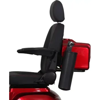 Elektrický invalidní skútr Držák holí k invalidnímu vozíku SELVO 4810 a 4810LI (Uložení holí k vozíku Selvo)