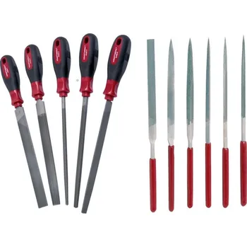 KRAFTWERKTOOLS Sada pilníků 165 mm + 300mm 11ks PROFI Line