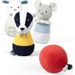 Babyono Edukační plyšové kuželky Badger Edmund Friend,