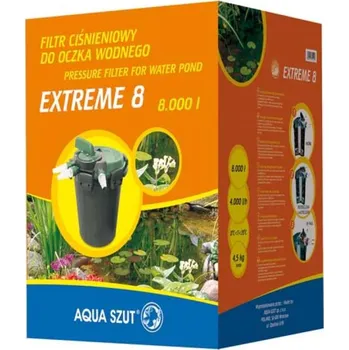 Filtrace vody Aqua Exotic AQUA SZUT EXTREME 8 tlakový filtr na 8.000l, 4.000 l/h ideální s KASKADA 3600