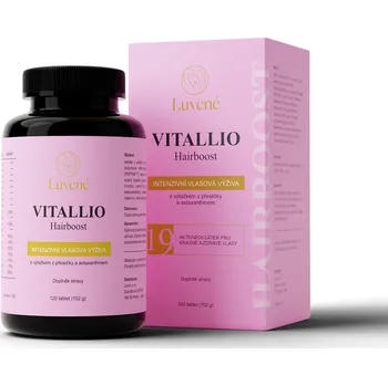 Vlasová regenerace Luvené VITALLIO Vlasová výživa Vitallio Hairboost