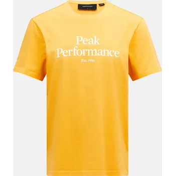 Pánské tričko TRIČKO PEAK PERFORMANCE M ORIGINAL TEE BLAZING ORANGE