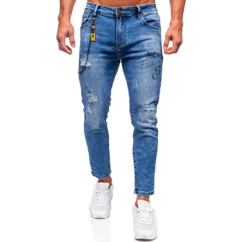 Tmavě modré pánské džíny slim fit Bolf TF251 - 33/L