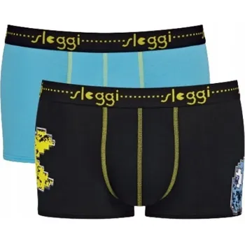 Boxerky Pánské boxerky Sloggi Pac-man, 2ks Velikost: 2XL