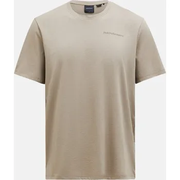 Pánské tričko TRIČKO PEAK PERFORMANCE M EXPLORE LOGO TEE AVID BEIGE