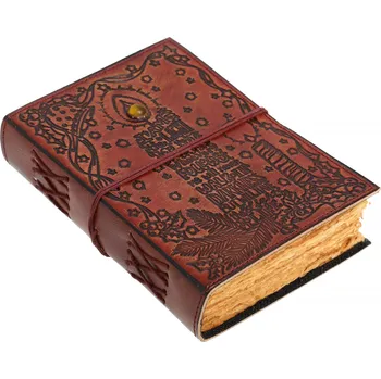 Karnevalový kostým Leather Journals Ručně vyráběný kožený zápisník Světlo života