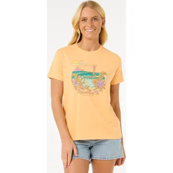 RIP CURL triko - Gliding Standard Tee Pastel Orange (8222) velikost: M