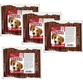 Pamlsek pro psa Akinu MLSKA Hovězí tyčinky pamlsek pro psy 4 x 25 ks