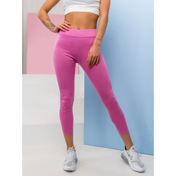 Dámské kalhoty Růžové dámské legíny Bolf YW01058 - M