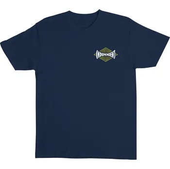 Pánské oblečení INDEPENDENT triko - Vertigo Span S/S Heavyweight Navy (153316)