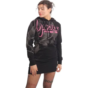 Dámská mikina Dámská mikina Yakuza Starz Allover Long 25108 black velikost: XXL