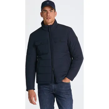 BUNDA GANT CHANNEL QUILTED JACKET EVENING BLUE