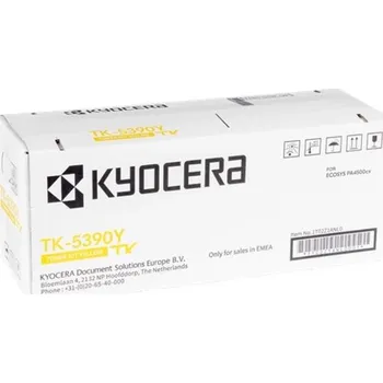 Kyocera toner TK-5390Y - 13 000 stran A4 (při 5% pokrytí), pro PA4500cx, žlutý TK-5390Y