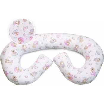 Baby Nellys Kojící polštář/relax. poduška MAXI, Dreams Koala, růžový