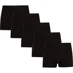 Nedeto 5PACK pánské boxerky černé (5NDTB001) 4XL