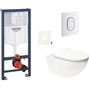 GROHE Závěsný wc set do lehkých stěn / předstěnová montáž SAT Infinitio SIKOGRSIN11ASH0