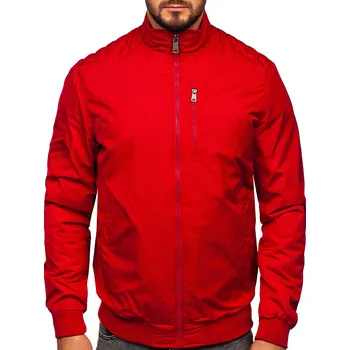 Červená pánská přechodová bunda Bolf 1907-1 - XL