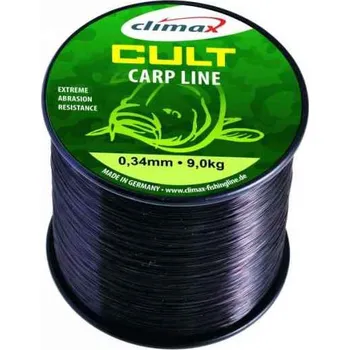 CLIMAX - Germany Silon Climax CULT Carp Line Black Variant: Průměr: 0,34mm / 9kg / 970m